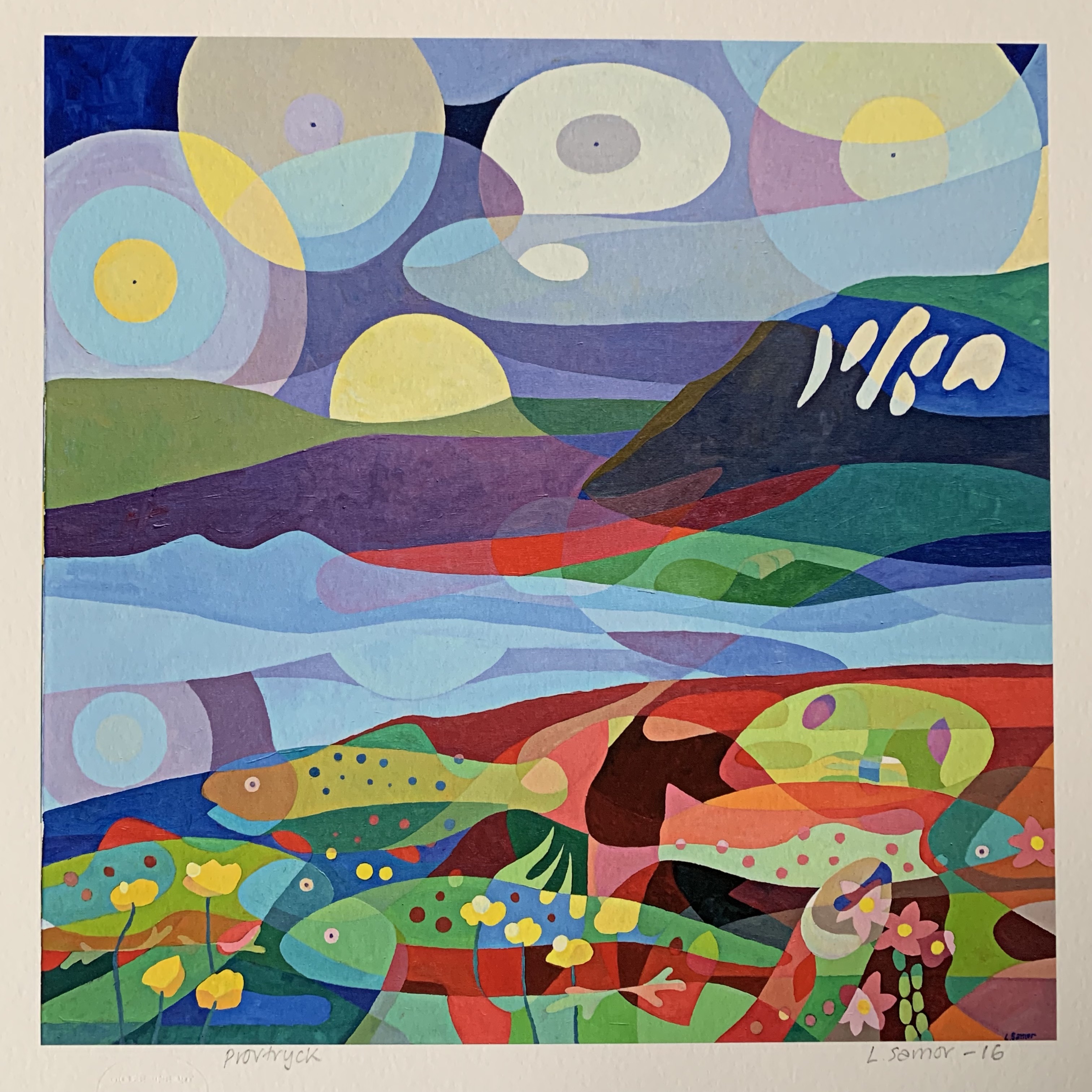 Fine art print: 30x30 (1/20) 1200sek